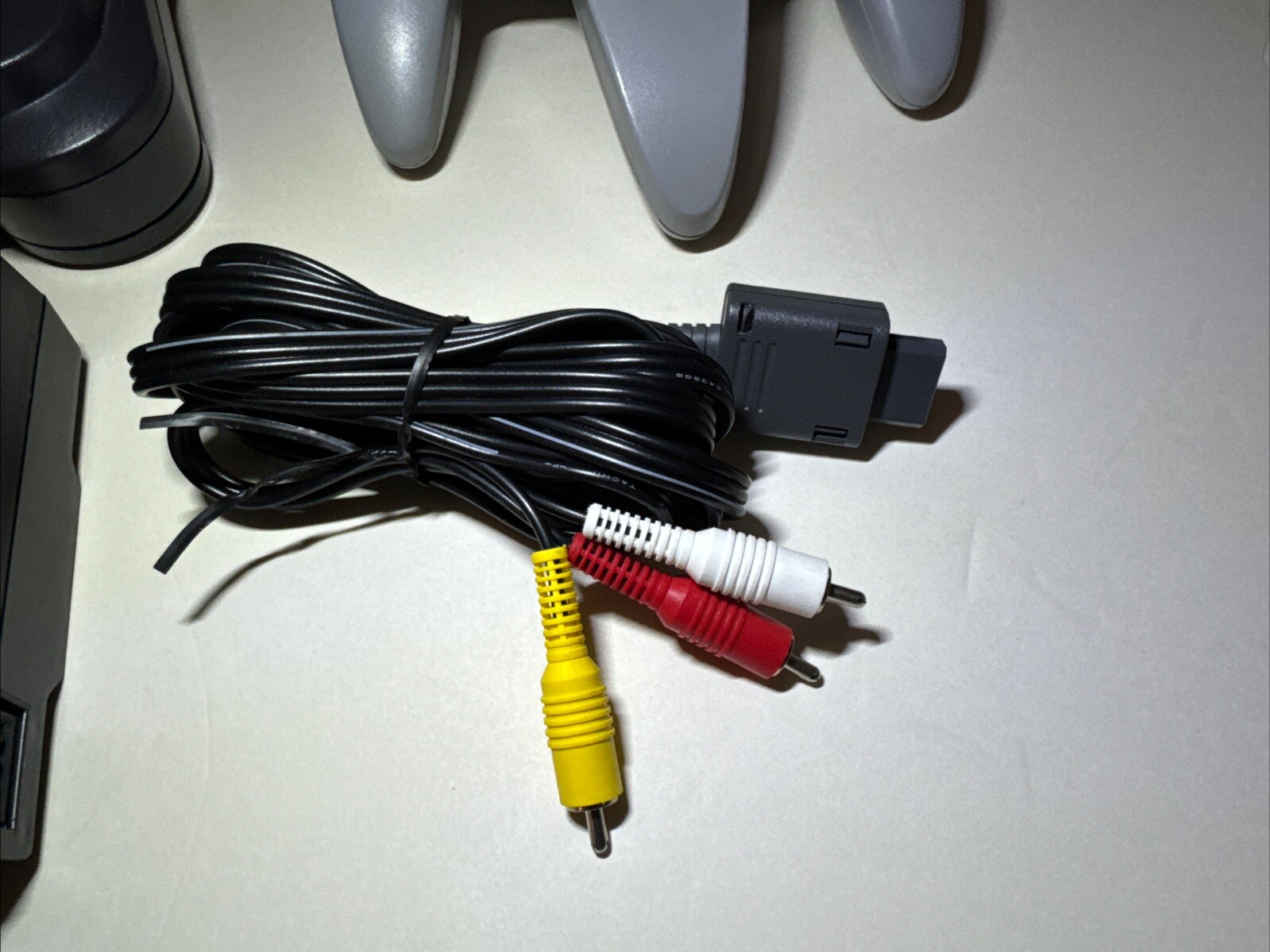 N64 Nintendo 64 Console USA with one CONTROLLER, power adapter and AV cable