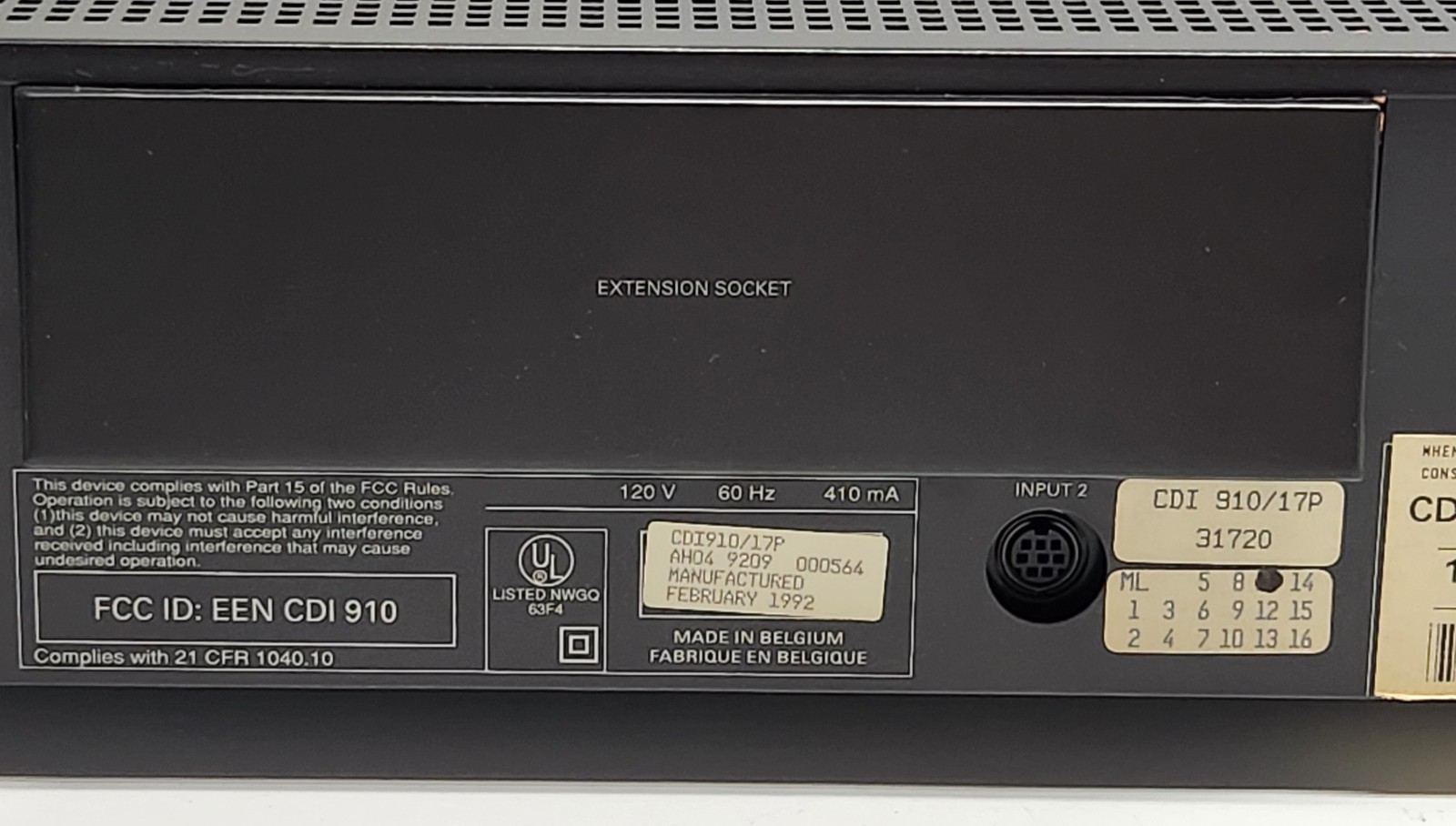 Philips CDI-910 Console/System ONLY – PARTS Or REPAIR Powers On – Won’t Read