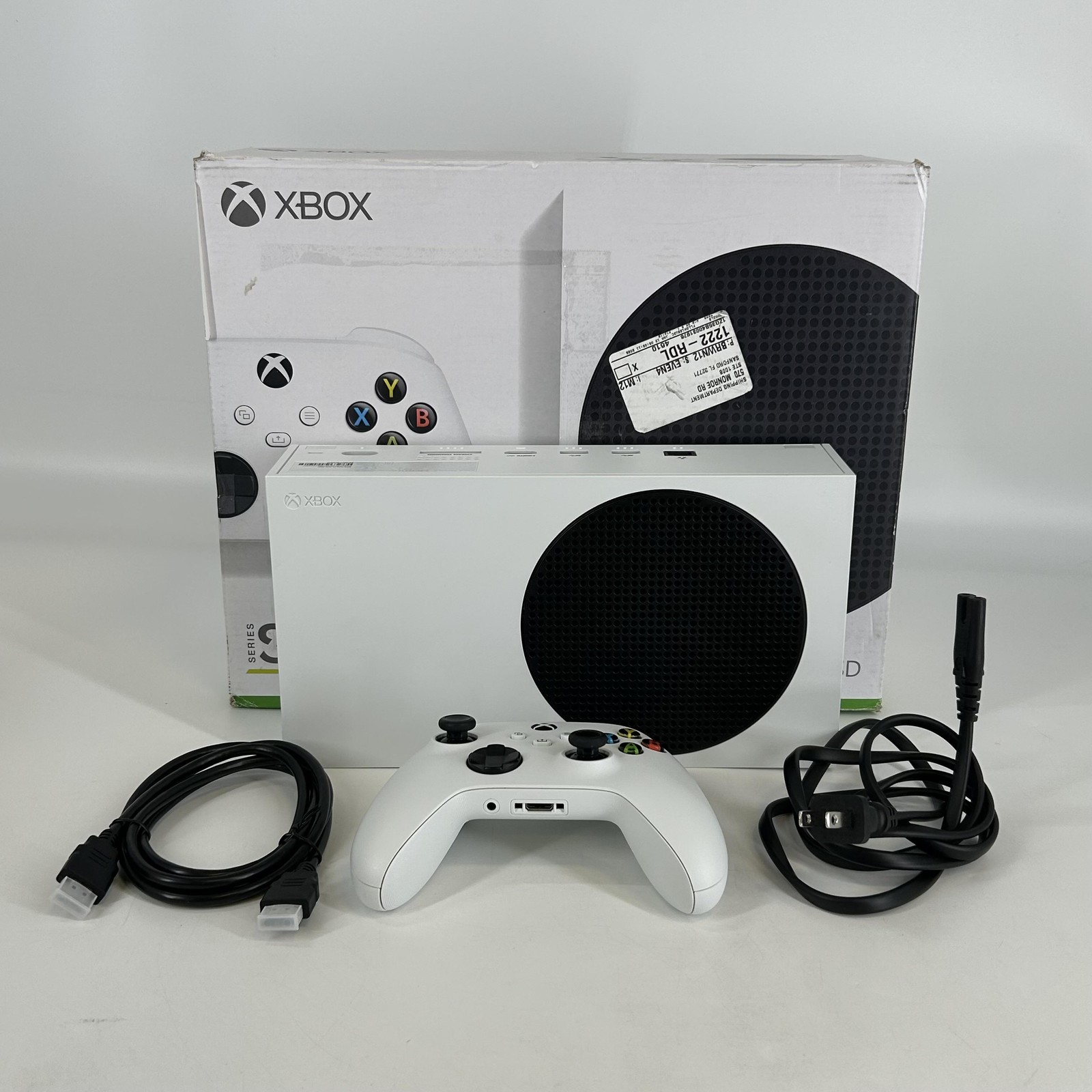 Microsoft Xbox Series S Console White 512GB w/ Controller/HDMI – Excellent