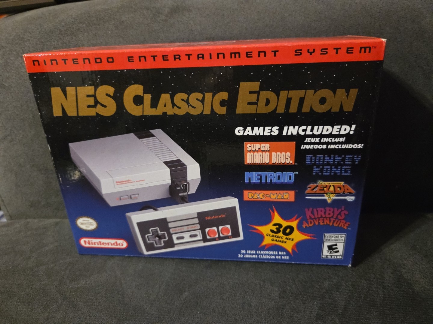 Authentic Nintendo Classic Edition NES Mini Game Console W/ Extras
