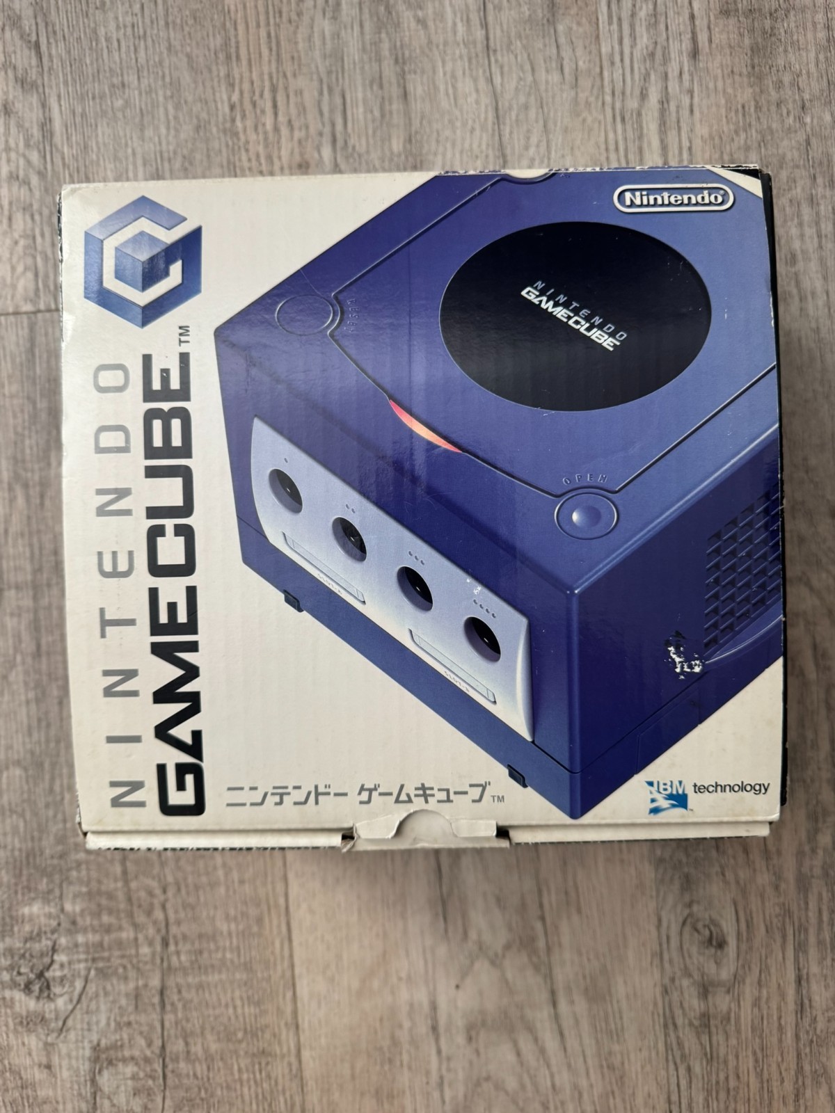 CIB Nintendo GameCube Console Indigo Purple DOL-001(JPN) Tested & Working