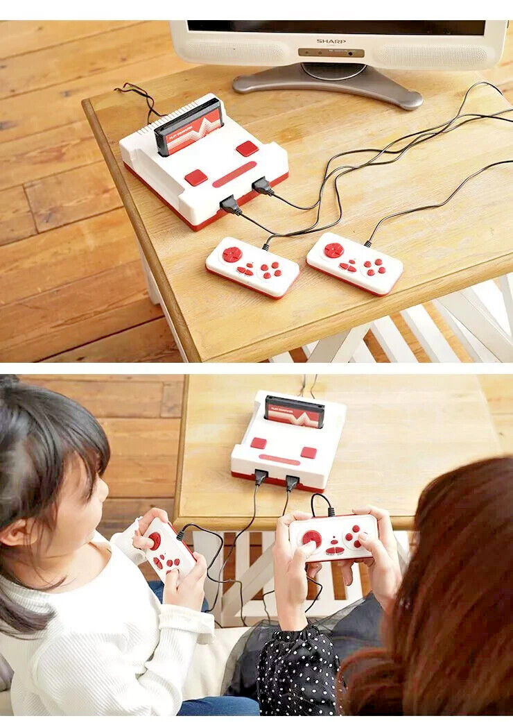 [Famiclone Japanese Console] Play Computer Retro 118 Boxed Famicom KTFC-004W New