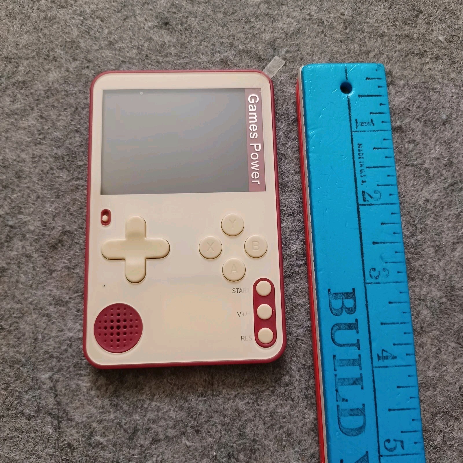 Mini Handheld Retro Game Console Razor Thin Built-in 500 Games Video Game Player