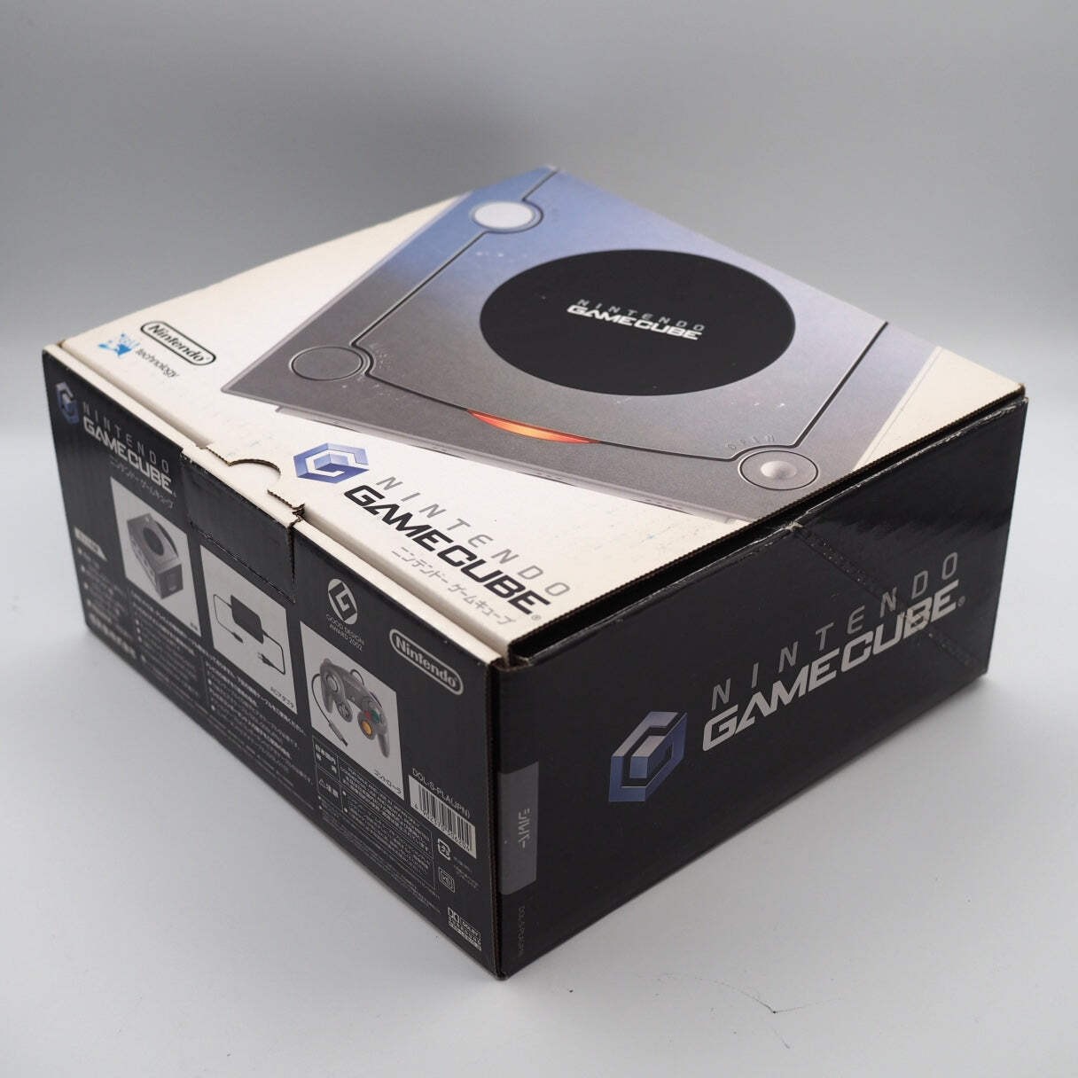 Nintendo GameCube Console System DOL-001 Silver Boxed Tested Modified NTSC-J GC