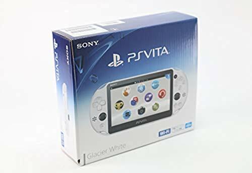 Sony PS Vita Slim Glacier White 2000 w/Box Charger Handheld System From Japan