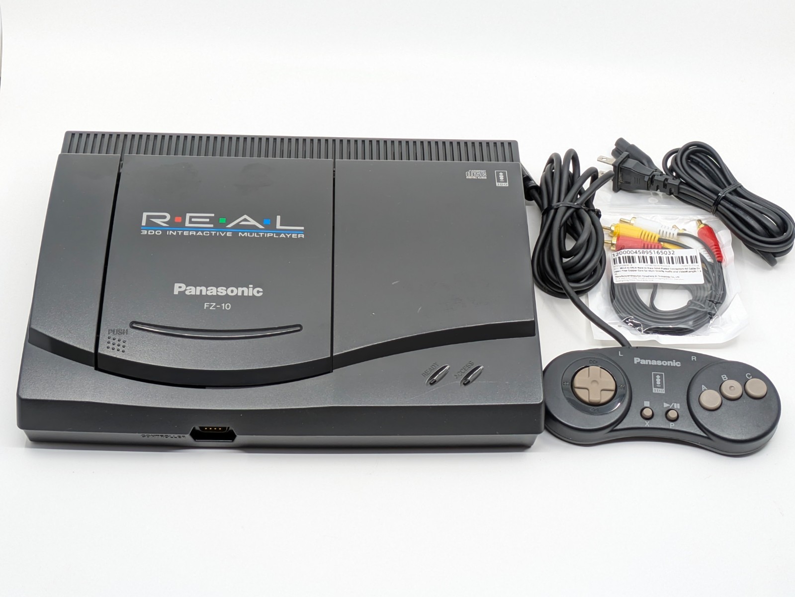 Panasonic 3DO REAL FZ-10 NTSC-J Console w/ Controller Tested Work