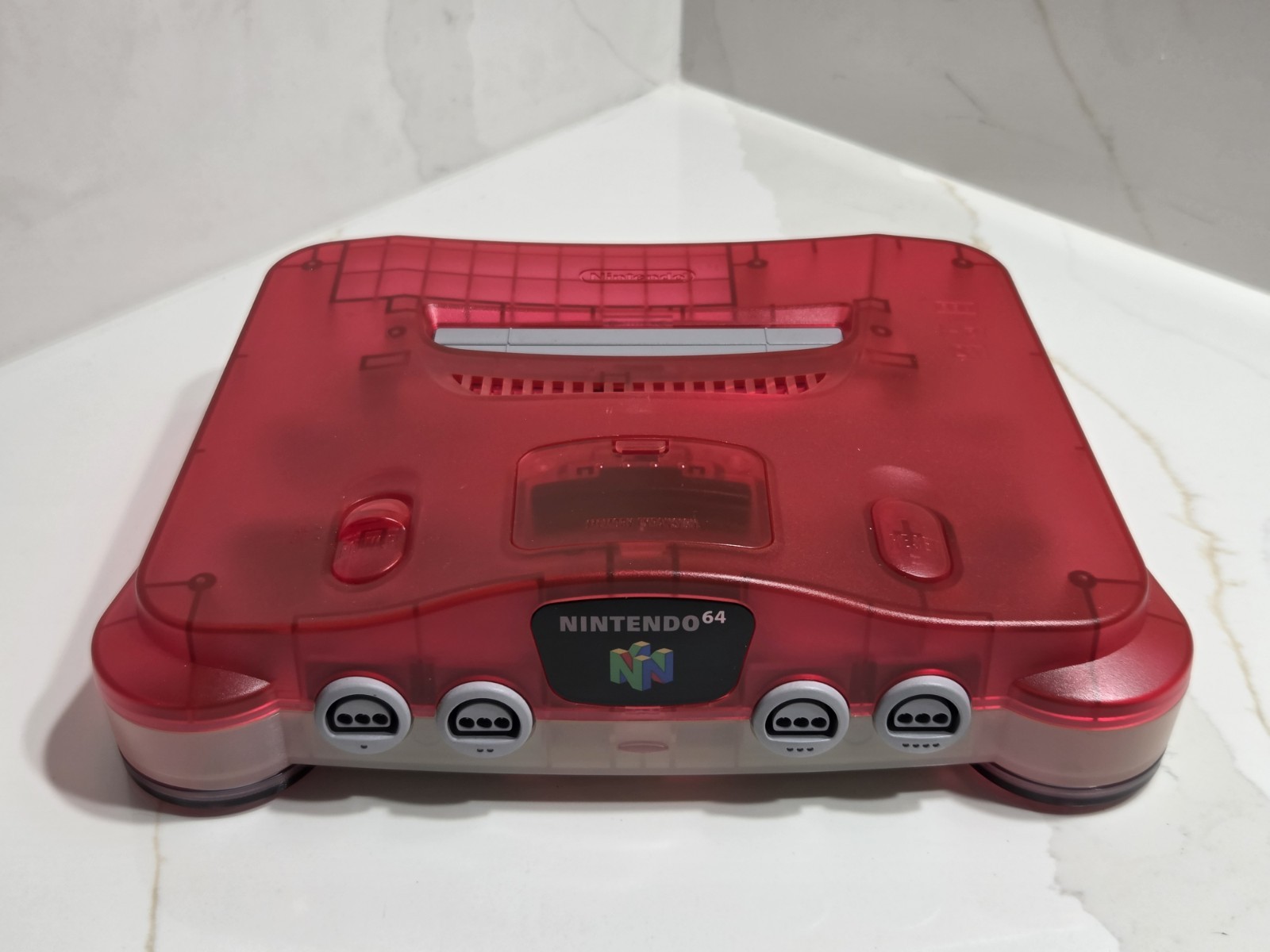 REGION-FREE Nintendo 64 N64 Clear Red & White Console Set Japan JPN | US SELLER