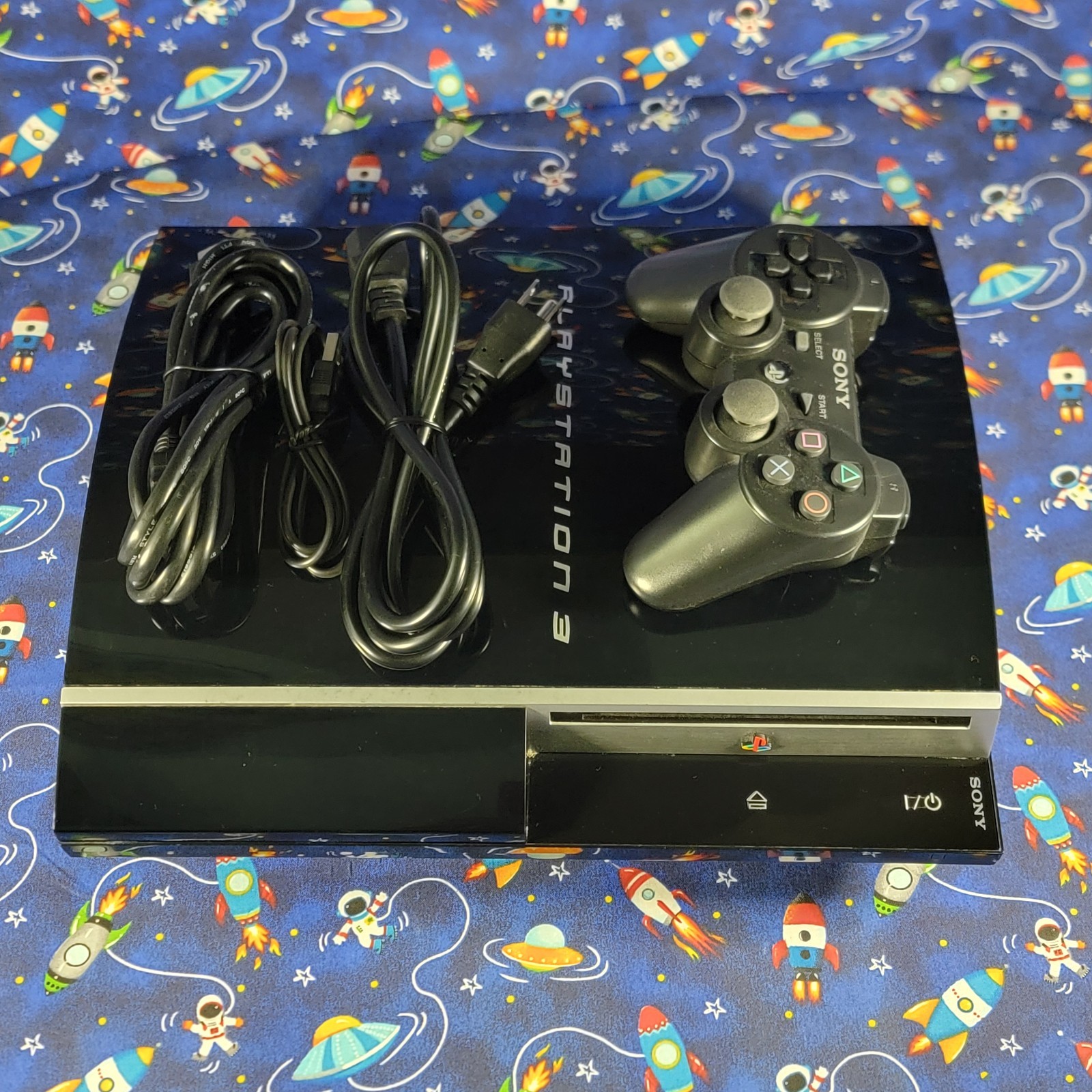 Sony PlayStation 3 Fat 40GB Black Console CECHG01