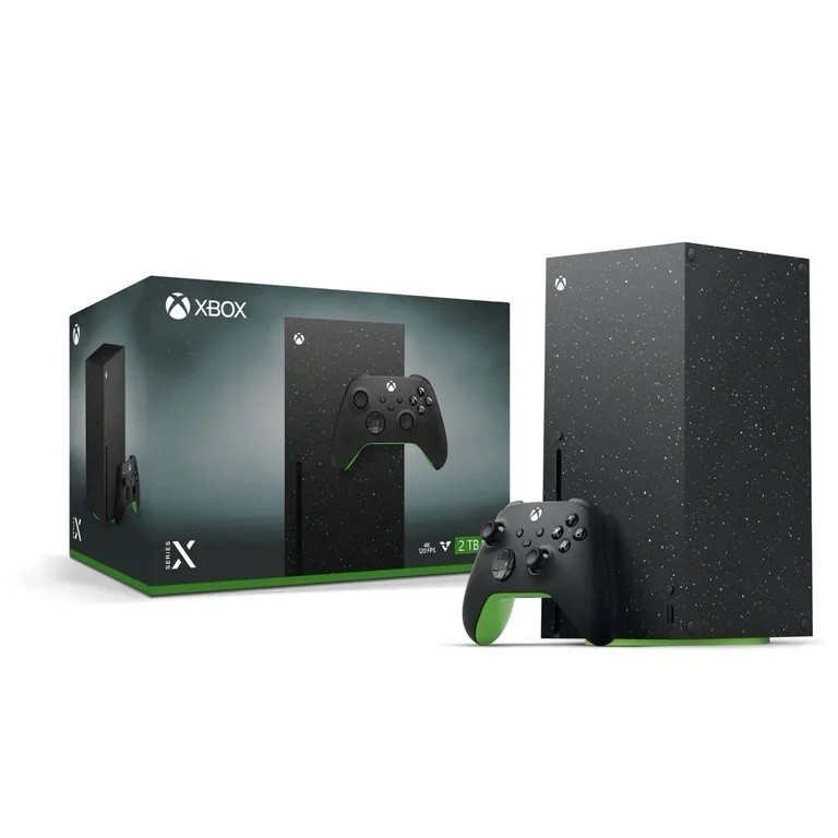 Microsoft Xbox Series X 2TB Console 4K UHD Wi-Fi Black/Green