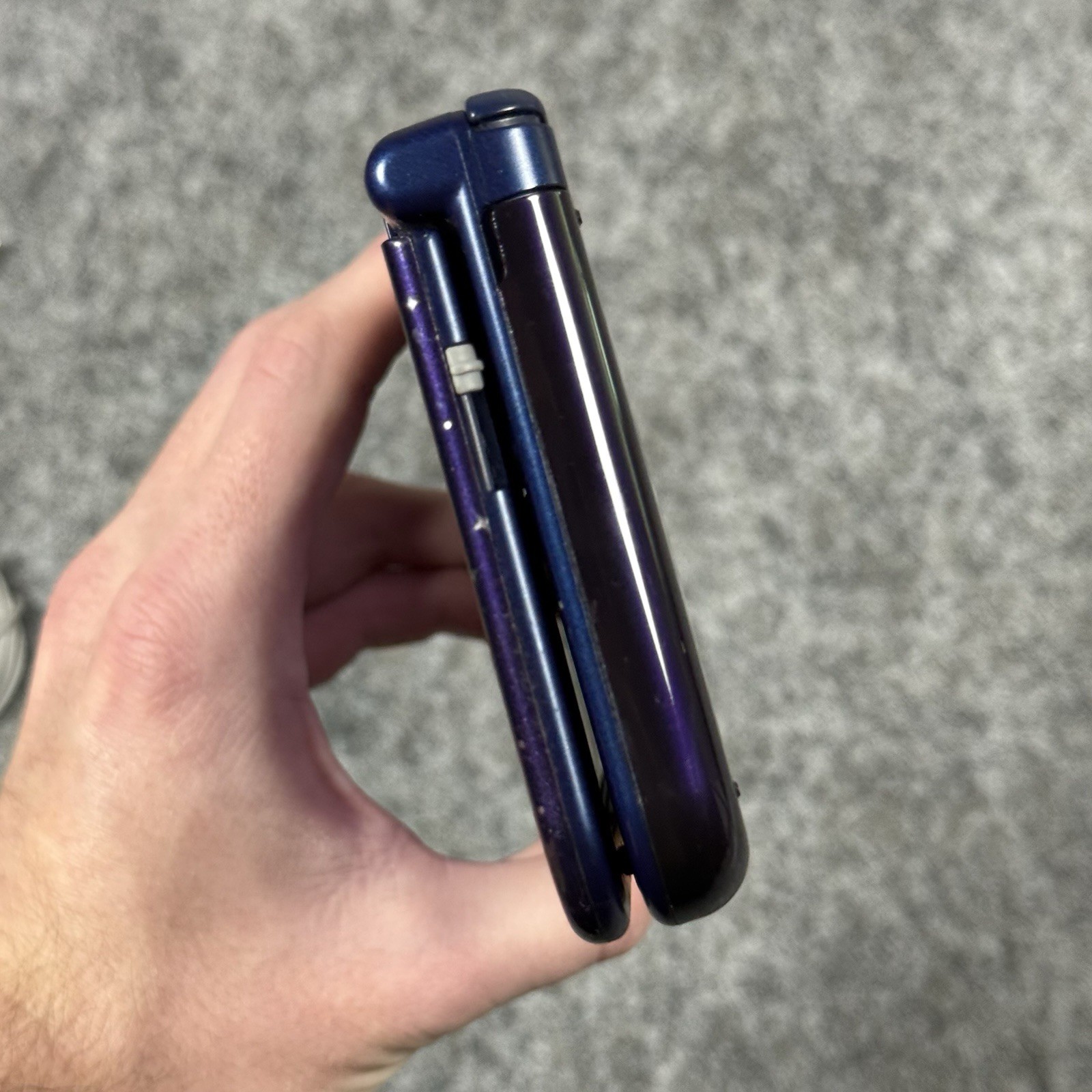 Nintendo 3DS XL Galaxy Edition Handheld System – Purple with Charger