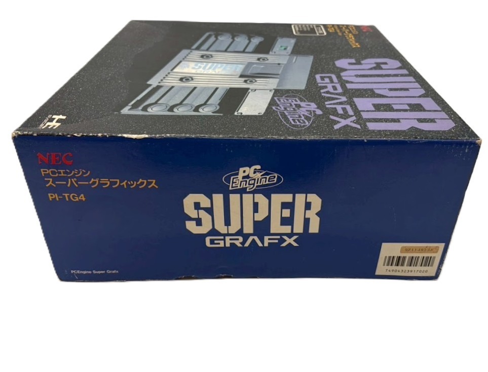 NEC PC Engine SuperGrafx PI-TG4 Console -CIB- Controller & Game NTSC-J Japan#530