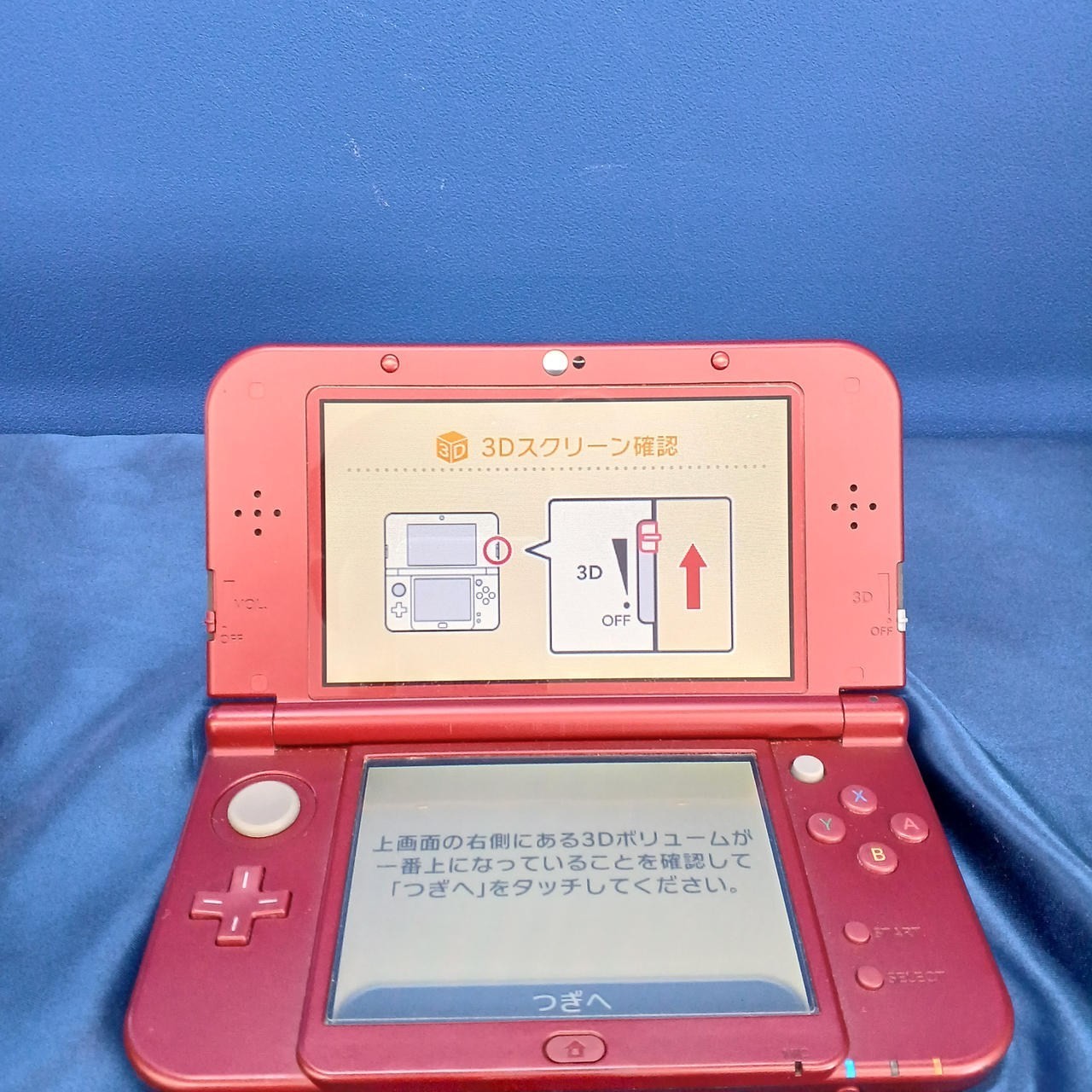 New Nintendo 3DS XL (LL) RED-001 Portable Console Tested A3412