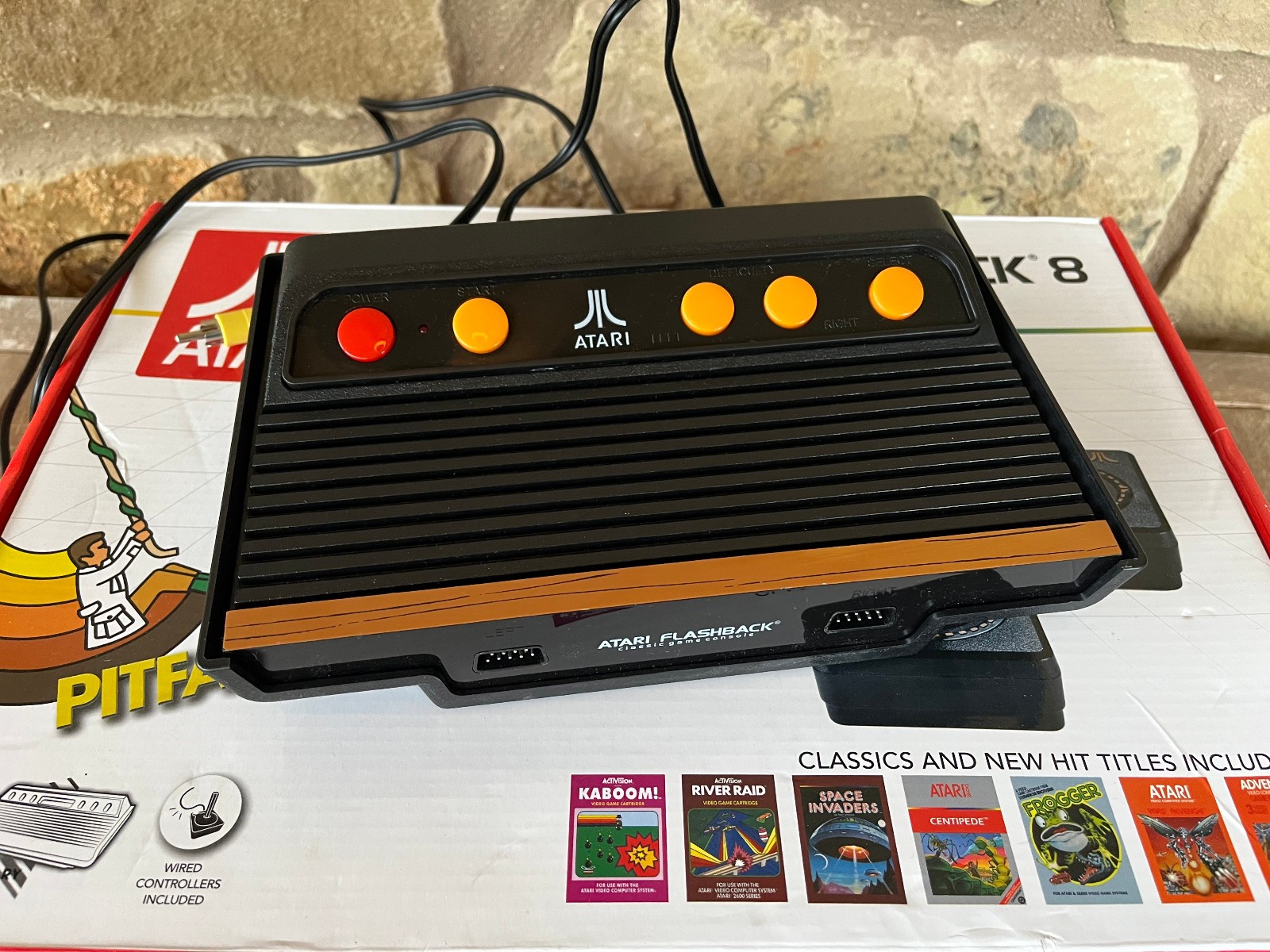 Atari Flashback 8 40th Anniversary Edition 105 Built-In Games In Original Box