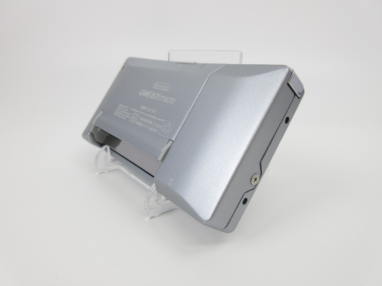 【Excellent】Nintendo GameBoy Micro Silver Console #RET0521/01