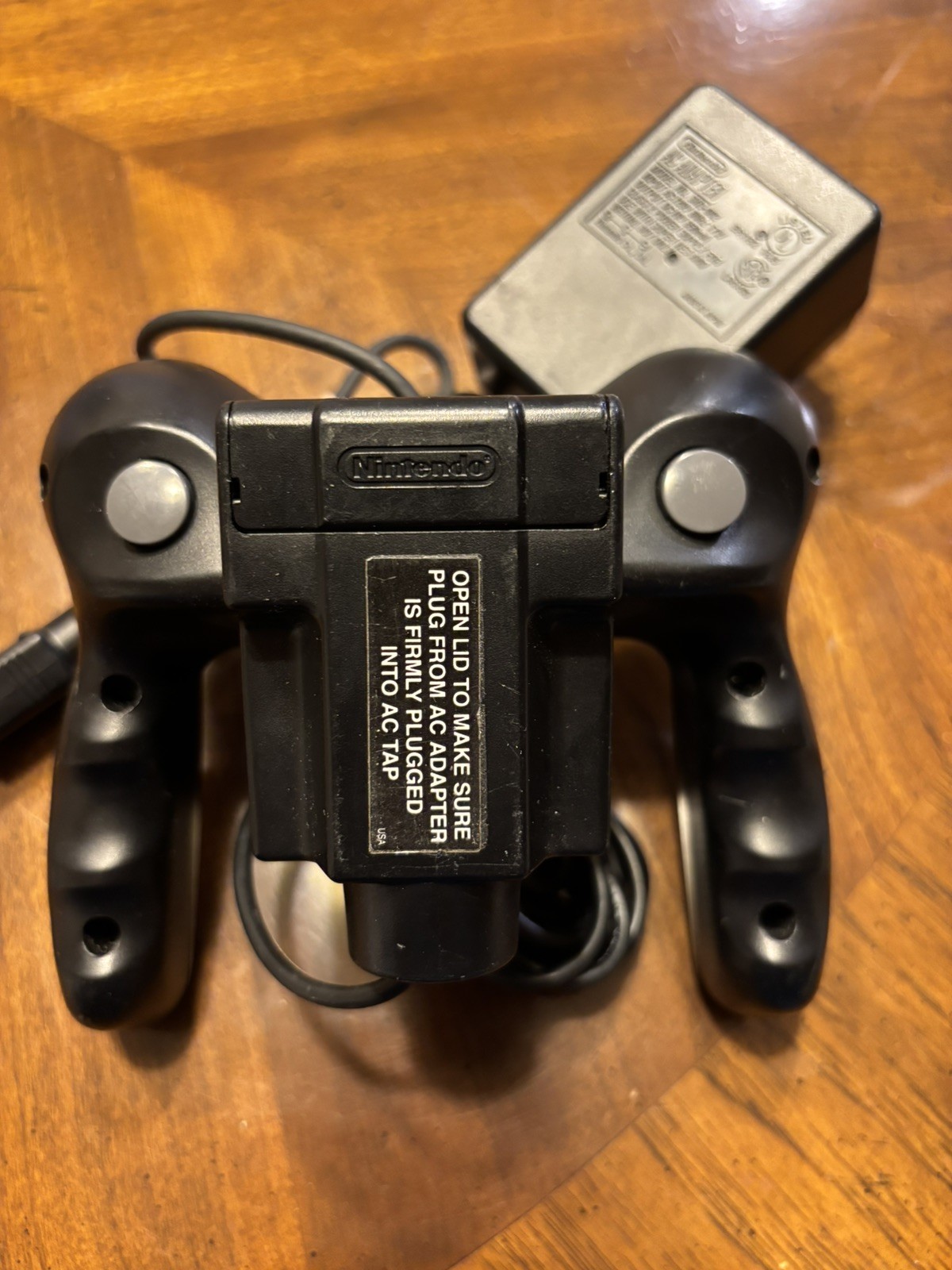 Nintendo Virtual Boy Controller with AC Adapter Tap & Power Supply VB