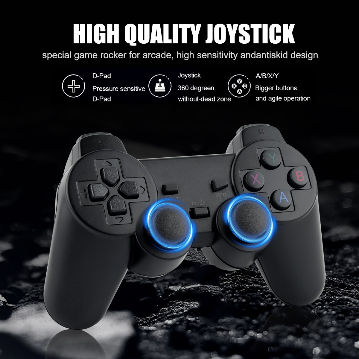 4K HDMI Retro Game Console Output Plug and Play 30000+ Game Gamepad Controllers