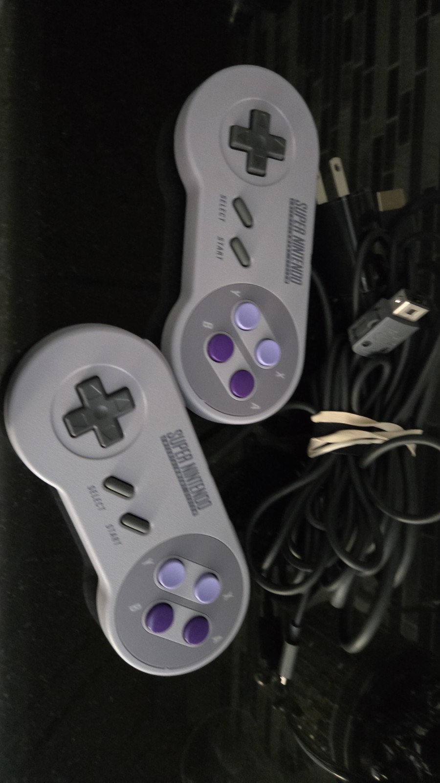 Super Nintendo NES Mini Classic Edition Control Deck CLV-201 w 2 Controllers
