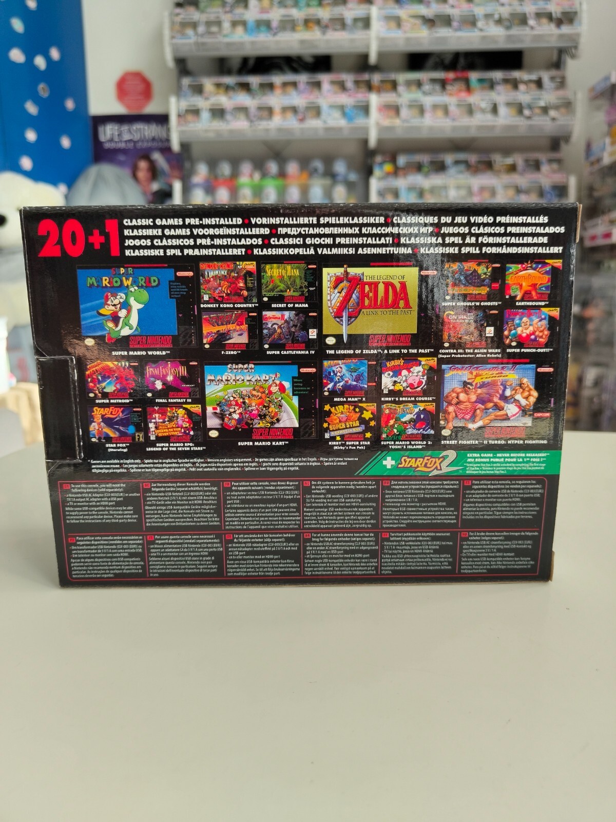 Nintendo Classic Mini S NES console, Brand new, Entertainment System STAR FOX 2