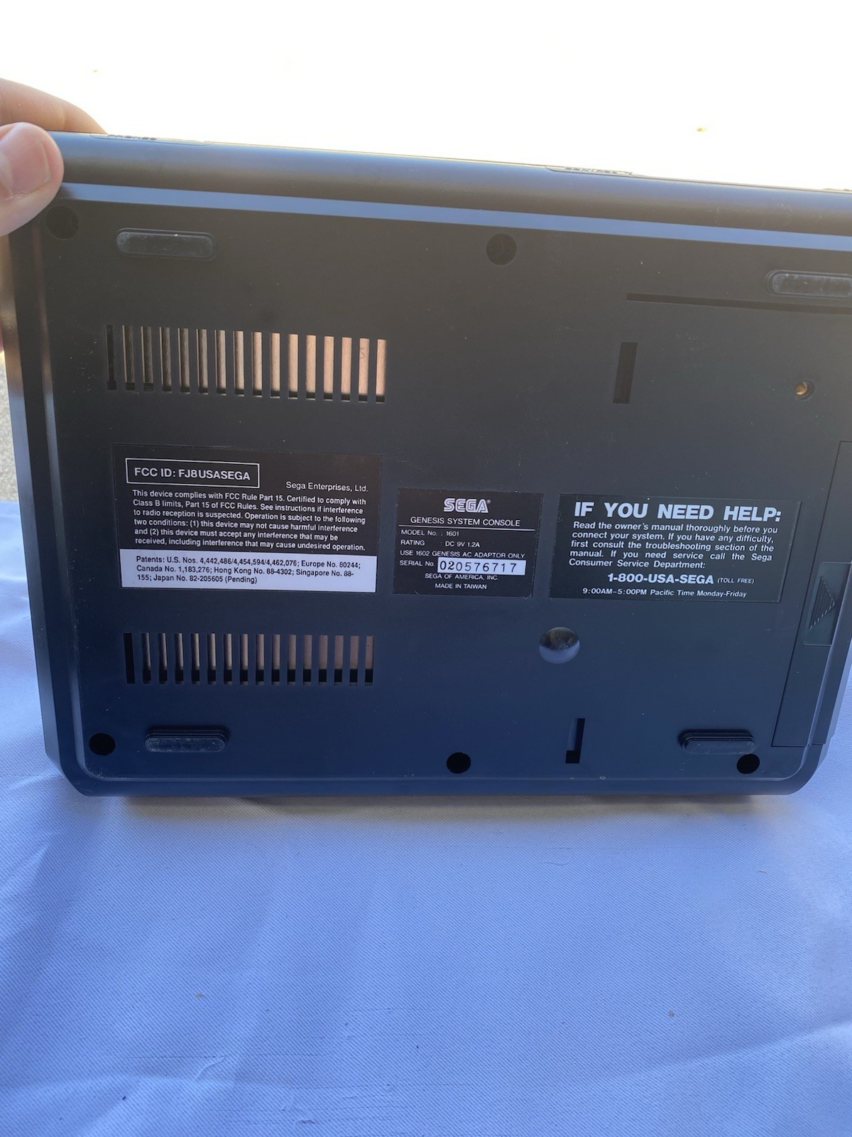 Sega Genesis 1 Console System – Black