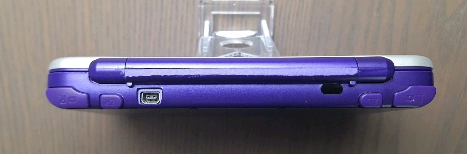 New Nintendo 2DS XL Purple Silver | Charger + 32GB SD Card | Region Free USA