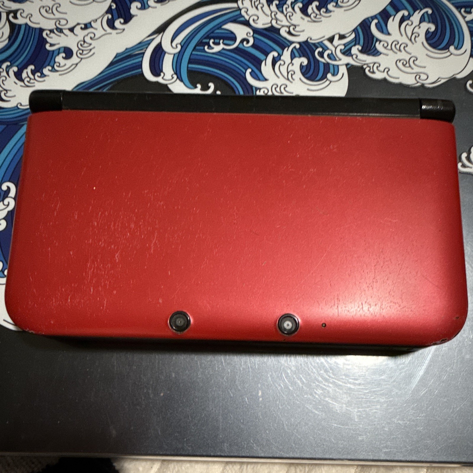 Nintendo 3DS XL SPR-001 Handheld System Red/Black Wi-Fi Internet Browser