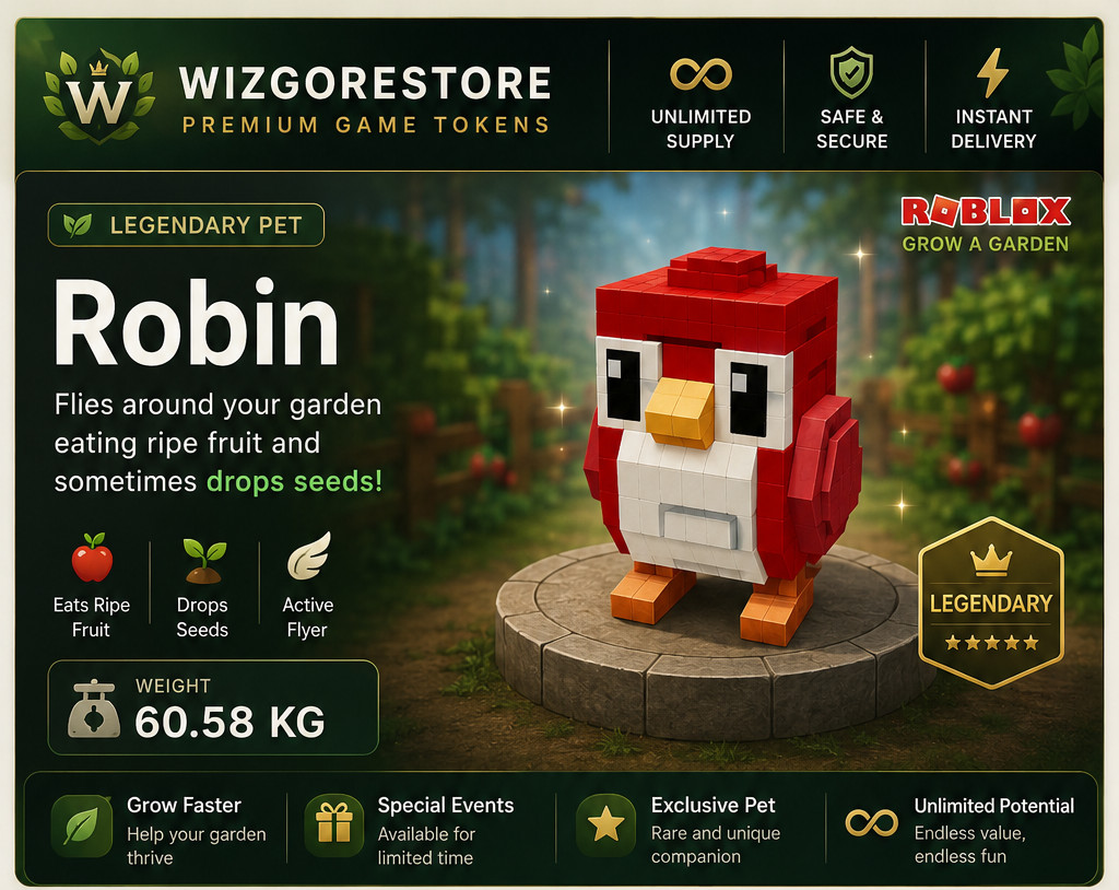 ROBIN – [🐶] Roblox GROW A GARDEN 2 GAG ✨Pets | – Fast Delivery ✨