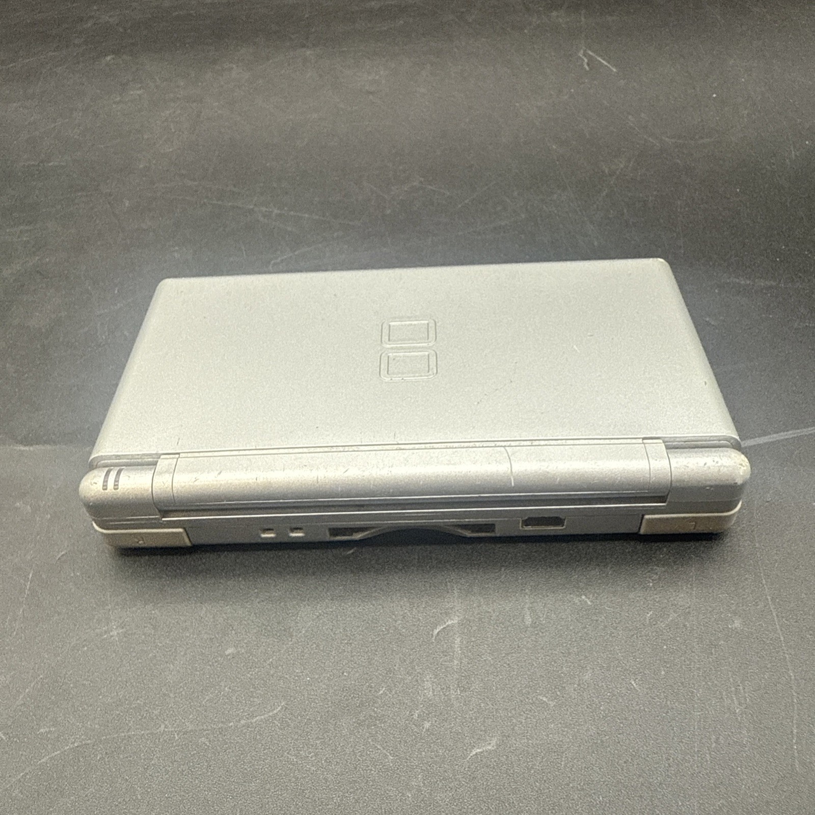 Nintendo DS Lite Console Light Gray With Nintendo Ds Super Mario