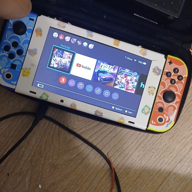 Nintendo Switch Handheld System Multicolor Skin Wi-Fi HDMI USB-C