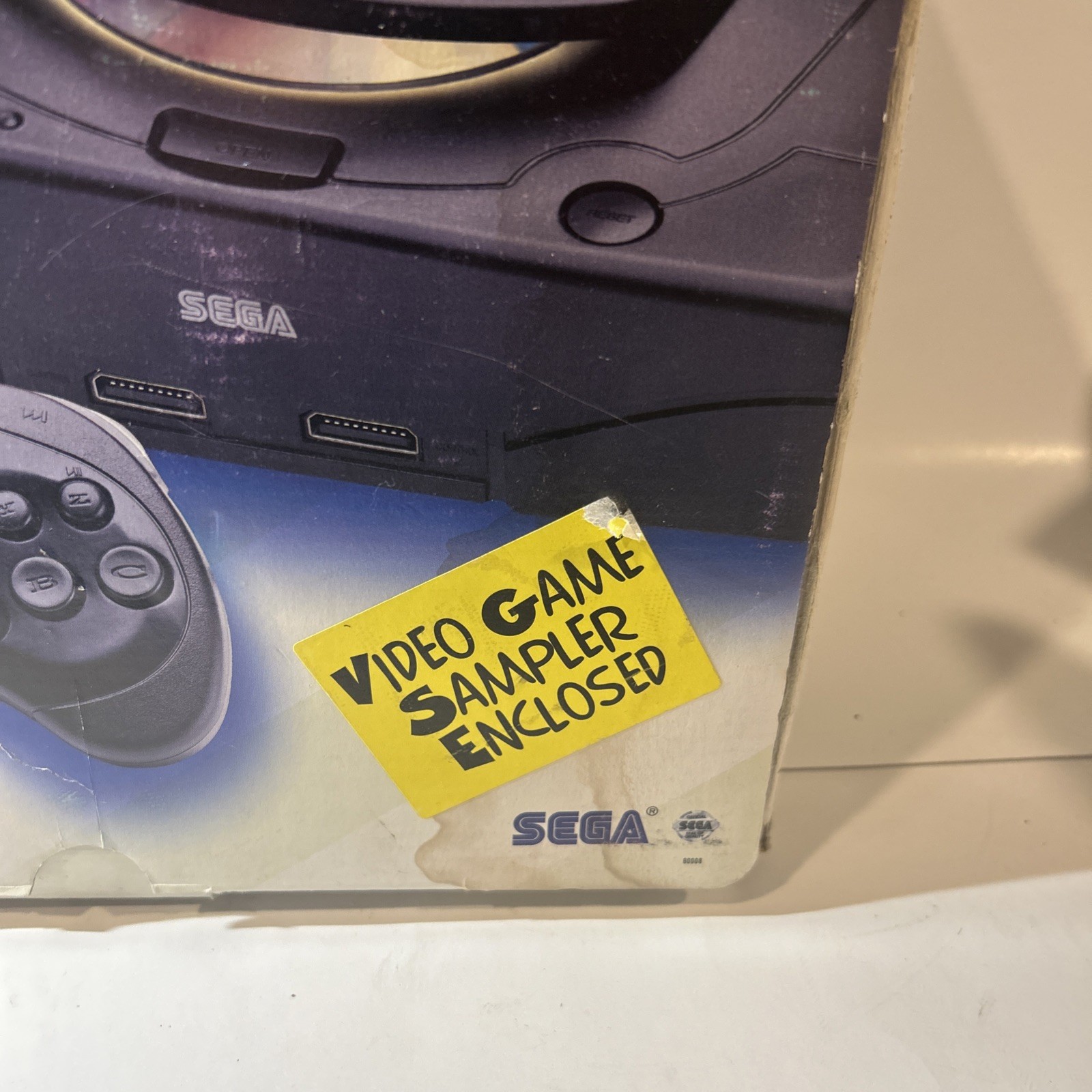 SEGA Saturn Console w/Box Tested Working System W/ Controller! See Pics
