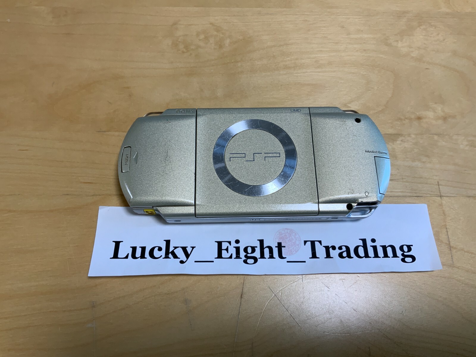 PSP 1000 Champagne Gold Console only [H]