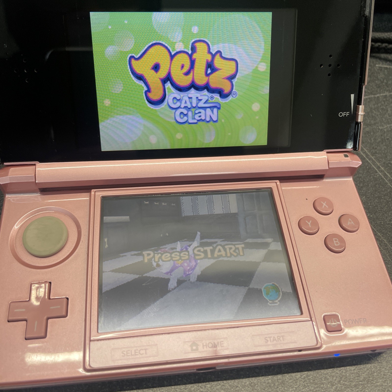 Nintendo 3DS Misty Pink + Extras – Tested Works – Super Mario Land 3DS 2GB Used