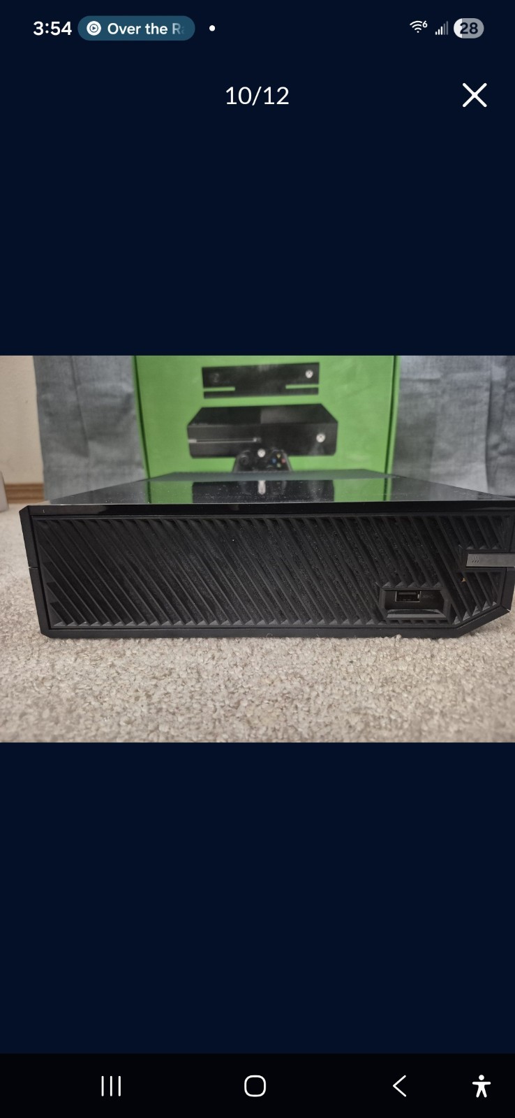 Microsoft Xbox One 1540 Black Console HDMI
