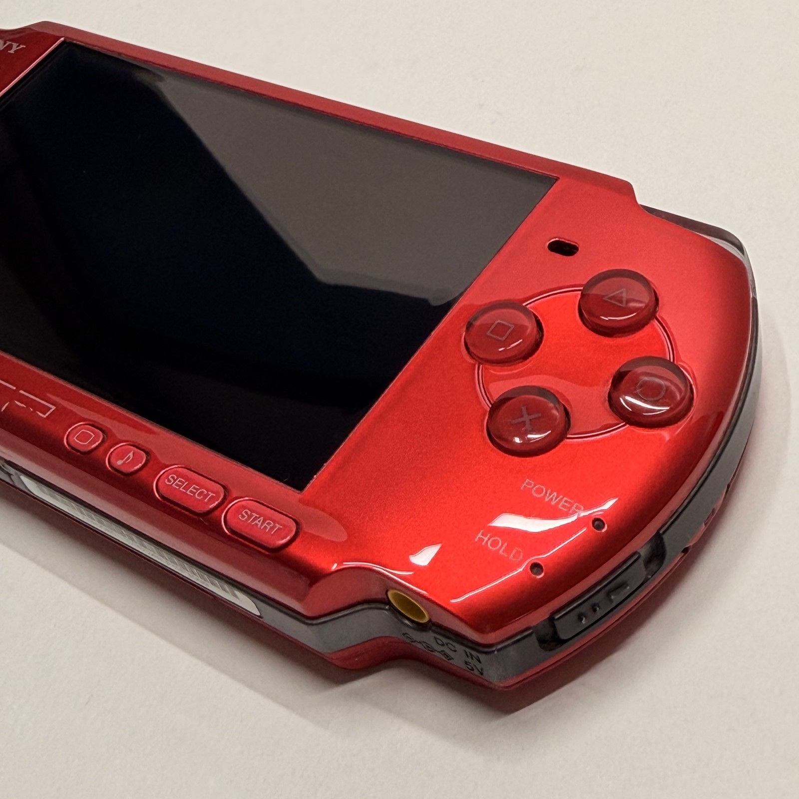 Sony PSP 3000 Radiant Red Console Excellent Condition Tested Working Bonus JP