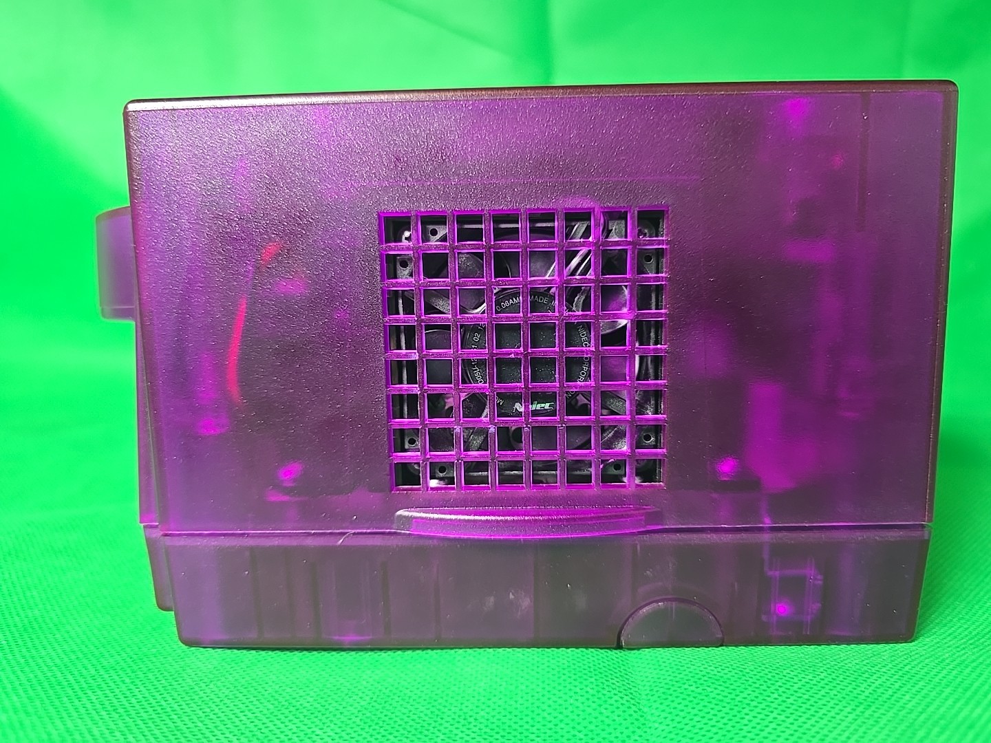 Nintendo GameCube Purple Transparent Console US NTSC-U/C Blue LED