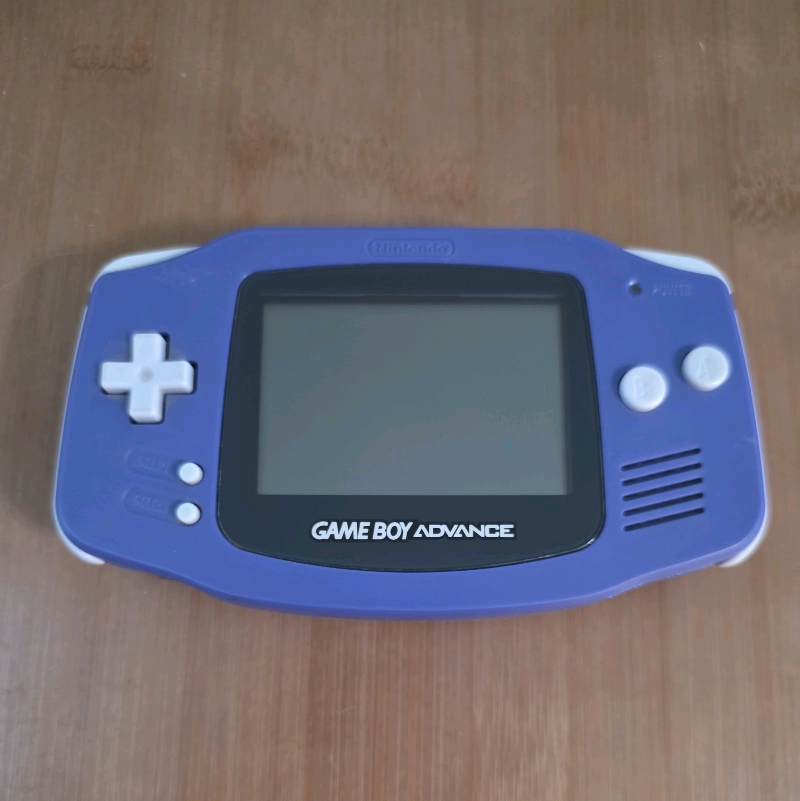 Nintendo Game Boy Advance AGB-001 Indigo Purple – Tested, Works