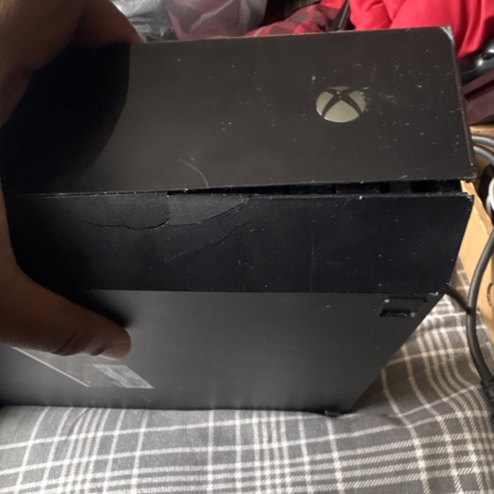 Microsoft Xbox One Black Console with Wireless Controller, HDMI, USB, Ethernet