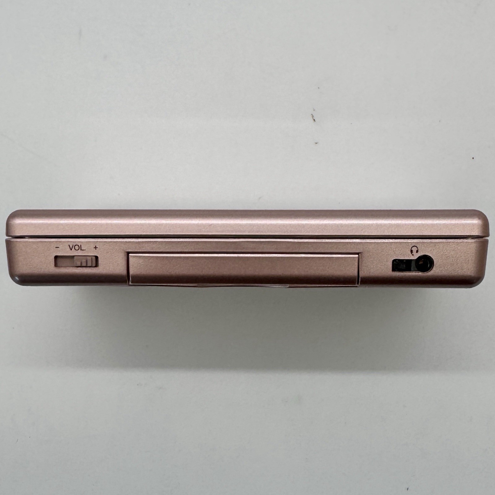 Nintendo DS Lite Handheld Game Console – Metallic Rose w/ Stylus & Charger