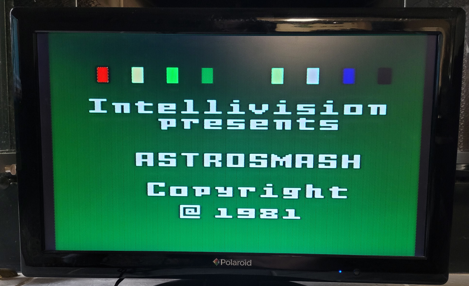 Intellivision Video Game System Plug Play 25 Games Golf Snafu Space Battle