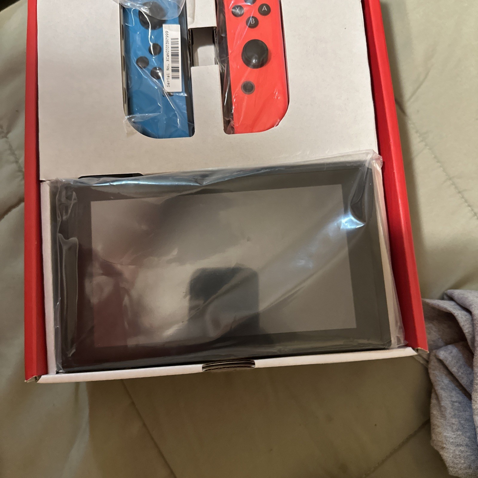 **NEW** Nintendo Switch Home Console with Neon Blue and Red Joy-Con Controllers