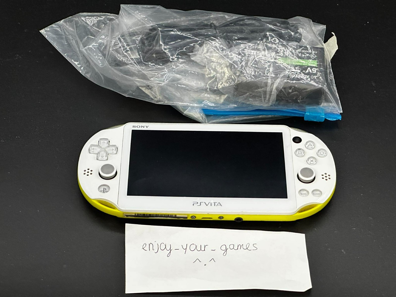 Sony PS Vita Slim PCH-2000 Lime Green Console Charger US Seller – SHIP IN 1-DAY
