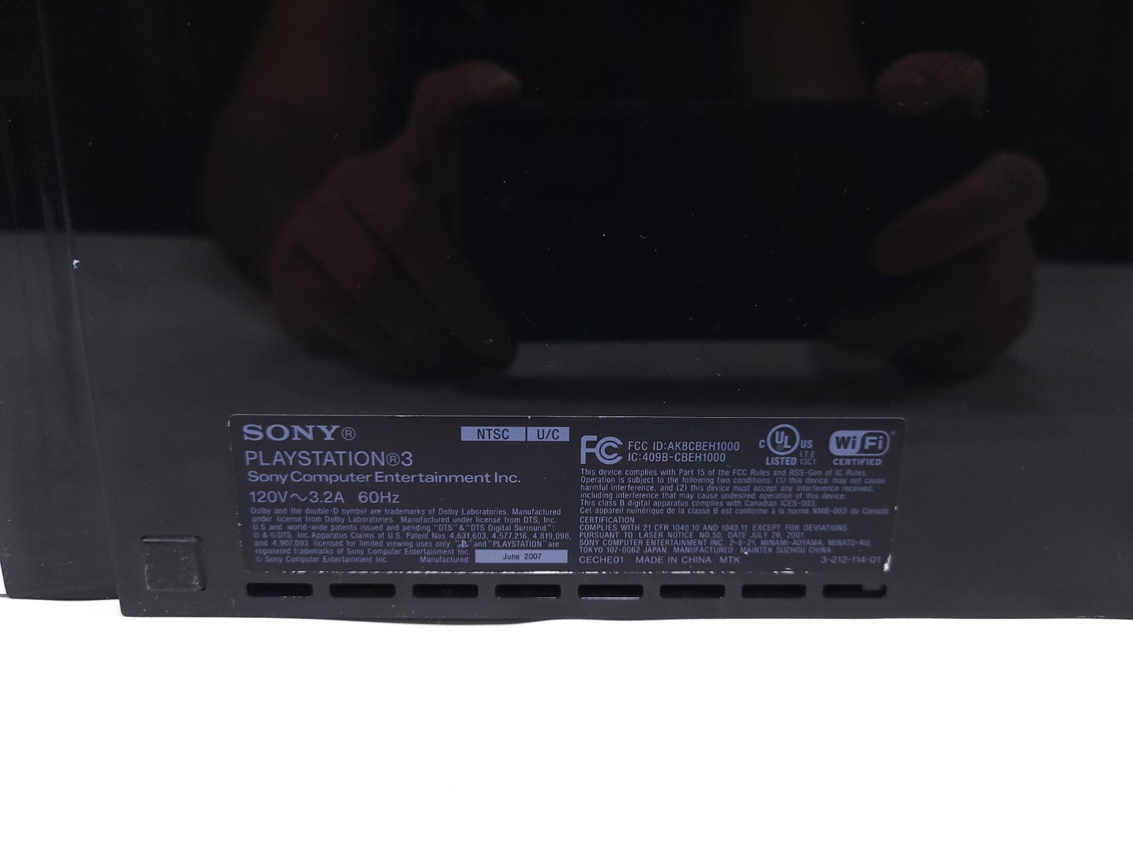 Sony Playstation 3 PS3 Backwards Compatible Clean New Thermal Paste 500GB