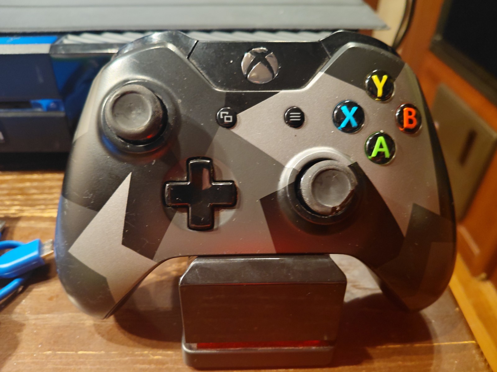 Xbox One Bundle with Portable Computer Monitor Used Tested Works Great