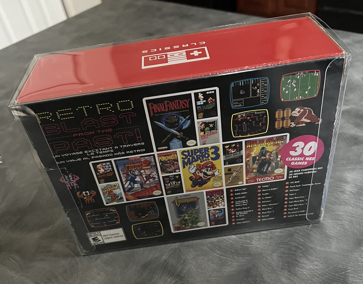 Authentic Nintendo NES Classic Edition Mini. UNOPENED IN PROTECTIVE CASE!!!