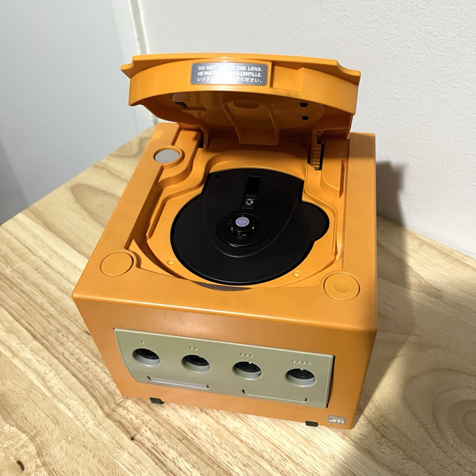 Nintendo Gamecube Console NTSC-J Spice Orange 1 OEM Controller + Cables DOL-001