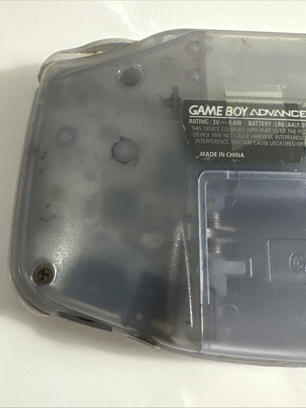 Nintendo Glacier GameBoy Advance GBA AGB-001 Console – Tested