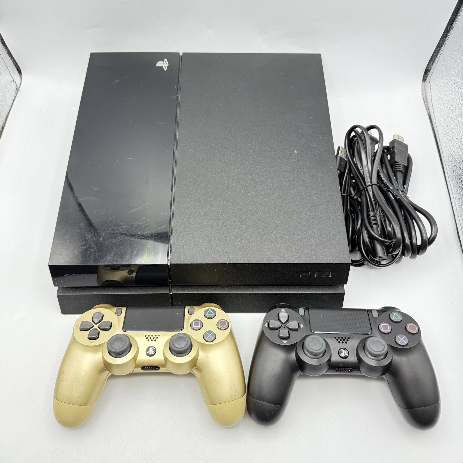 Sony CUH-1115A PlayStation 4 PS4 Slim 500GB Console 3 Games Bundle *READ*