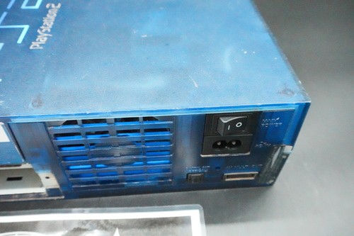 Junk PlayStation PS2 SCPH-37000 Ocean Blue JAPAN