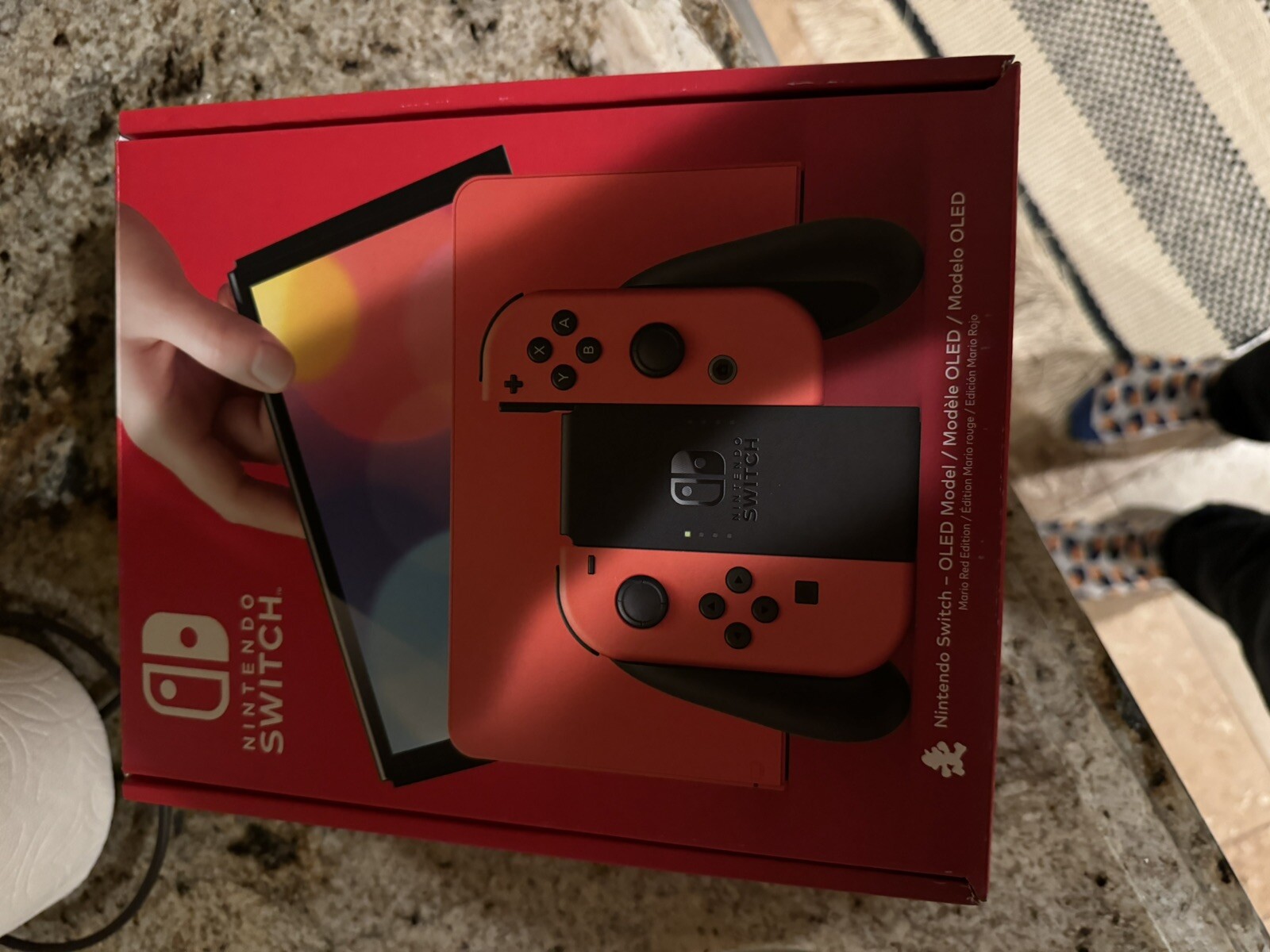 Nintendo Switch (OLED Model) HEG-001 Mario Red Edition 64GB Console