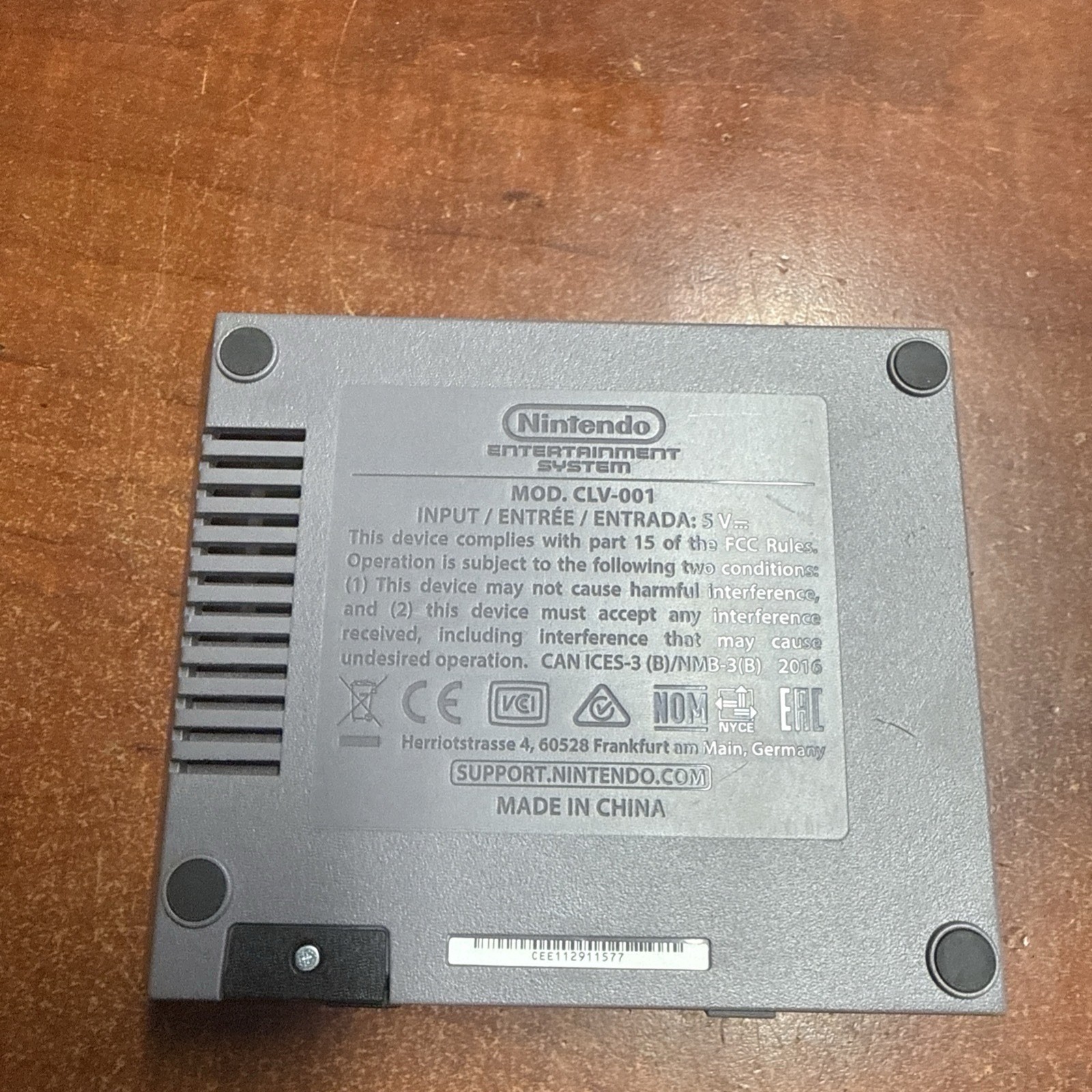 Nintendo Entertainment System: NES Classic Edition NES Mini CLV-001 Console ONLY