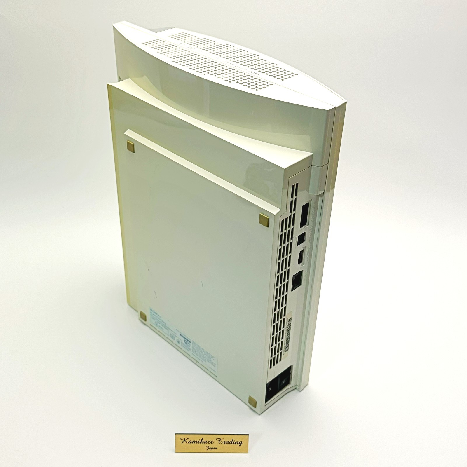 PS3 Ceramic White 80GB CECHL Console Full Accessories PlayStation 3 Fat [CC]